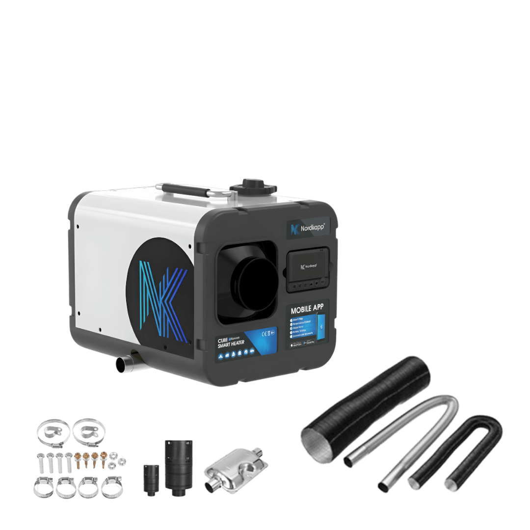 Cube Wi-Fi & Bluetooth Diesel Air Heater 5kW & 8kW - 12V/24V