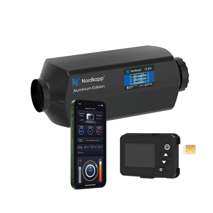 Air GSM 4G/5G Diesel Luchtverwarmer 2kW 12V/24V