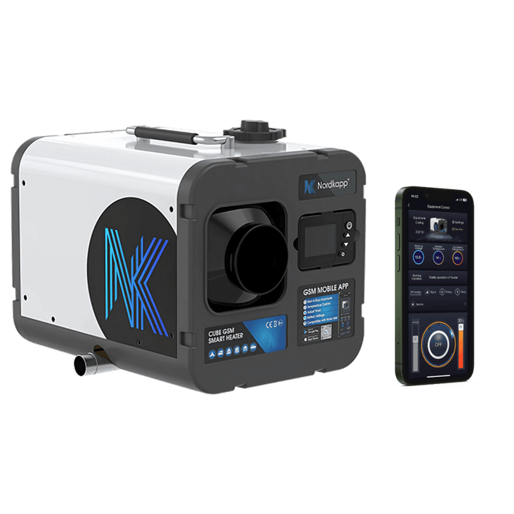 Cube GSM 4G/5G 5kW & 8kW Diesel Air Heater