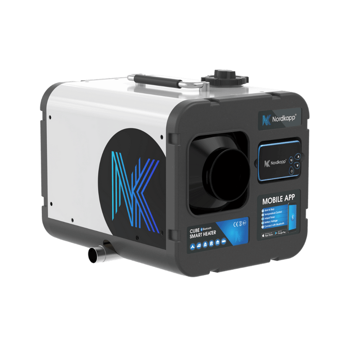 Cube Bluetooth 5kW en 8kW dieselluchtverwarmer