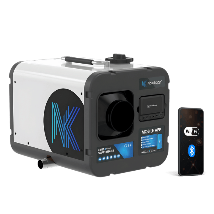 Cube Wi-Fi & Bluetooth Diesel Air Heater 5kW & 8kW - 12V/24V