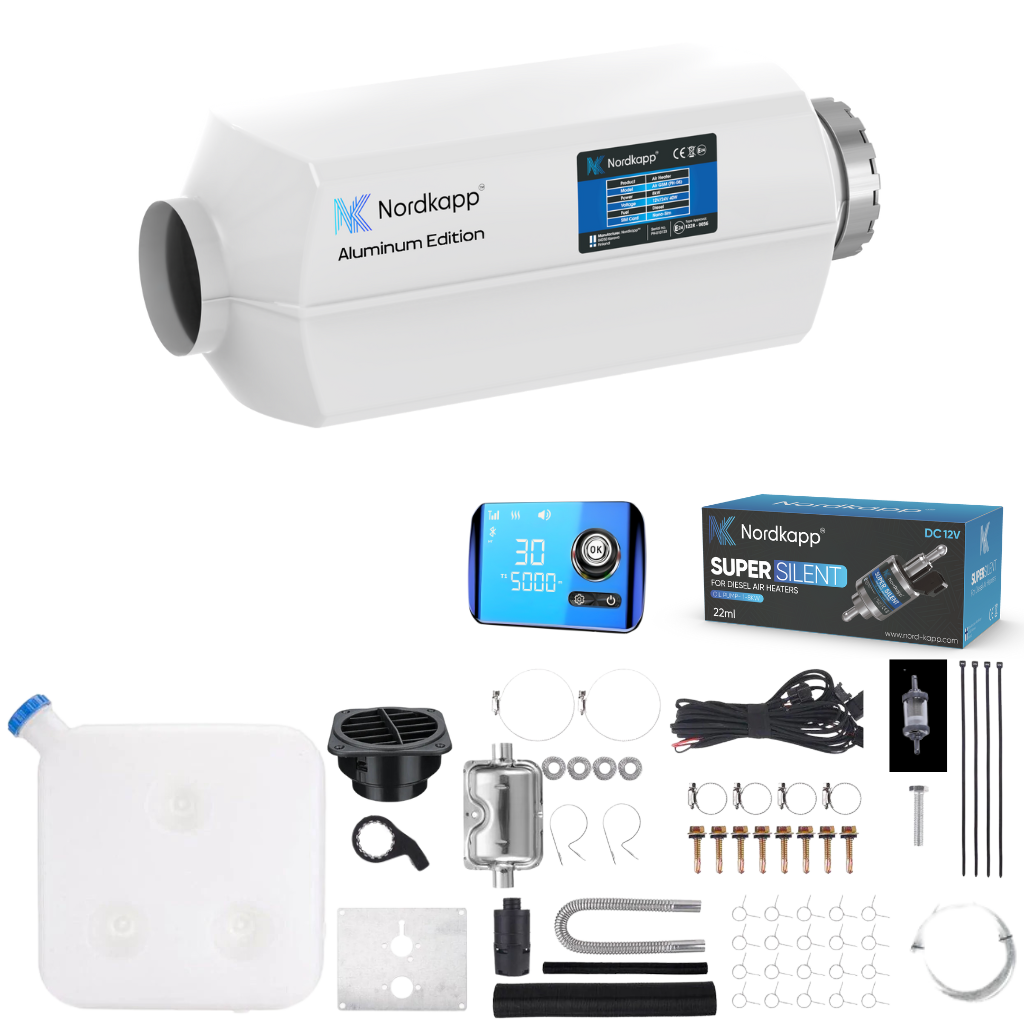 Calentador de aire diésel Air Bluetooth 5kW y 8kW 12V/24V