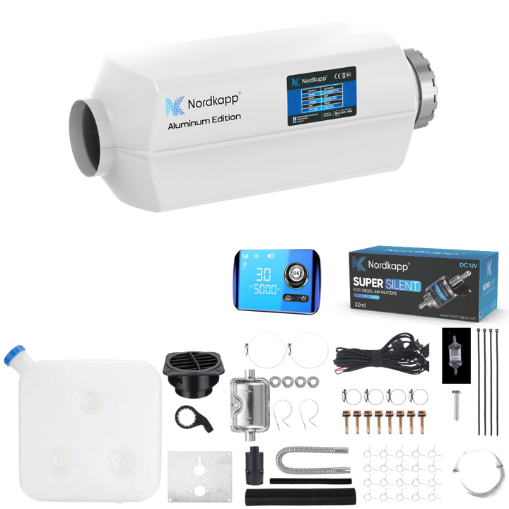 Air Bluetooth Diesel Air Heater 5kW & 8kW 12V/24V (High Altitude)