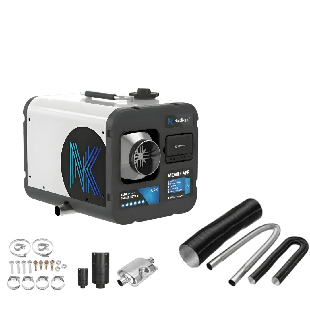 Cube Wi-Fi- ja Bluetooth-dieselilmalämmitin 5 kW & 8 kW - 12V/24V