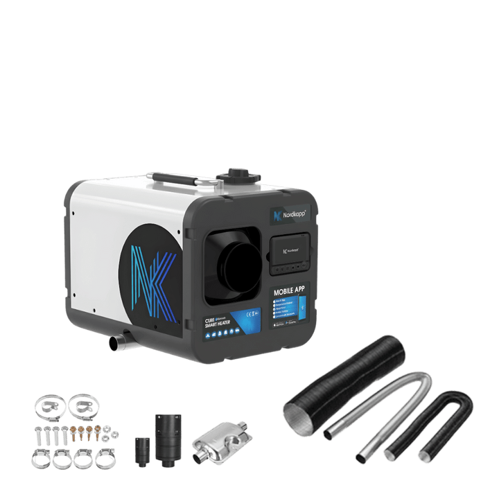 Cube Wi-Fi & Bluetooth Diesel Air Heater 5kW & 8kW - 12V/24V