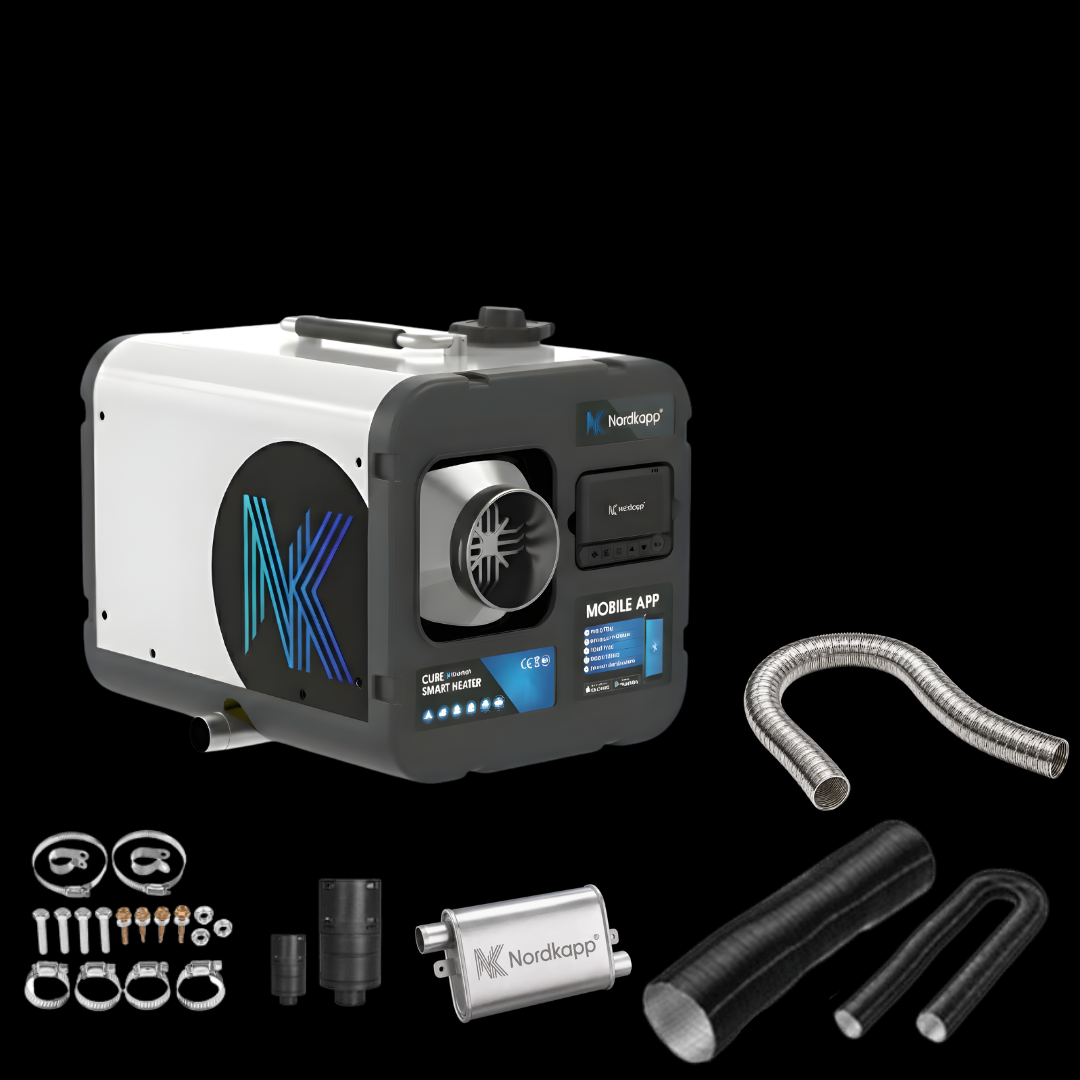 Nordkapp® Cube Gen 3 dízel légfűtő – 12V/24V