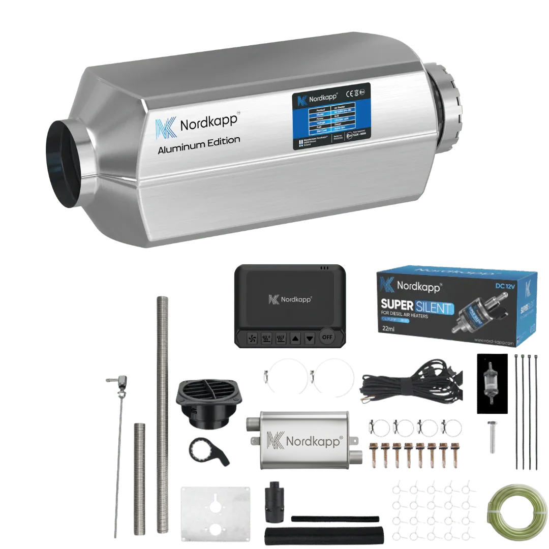 Nordkapp Air Wi-Fi + Bluetooth dieselvärmare – Gen 3 - 12V/24V